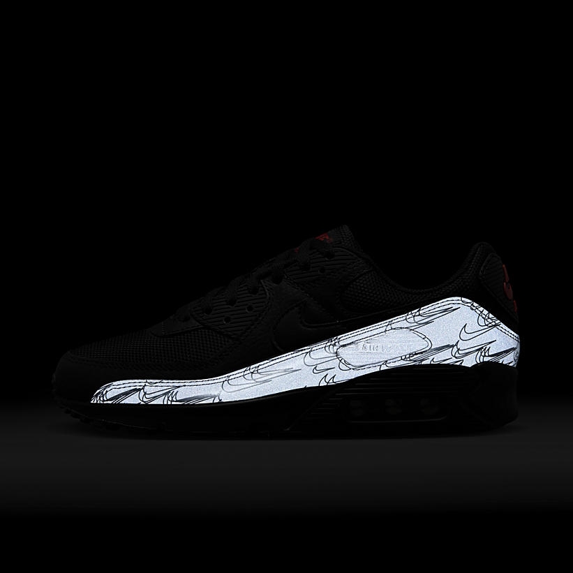 2023年 発売予定！ナイキ エア マックス 90 “リフレクティブ/ブラック/レッド” (NIKE AIR MAX 90 “Reflective/Black/Red”) [DZ4504-003]