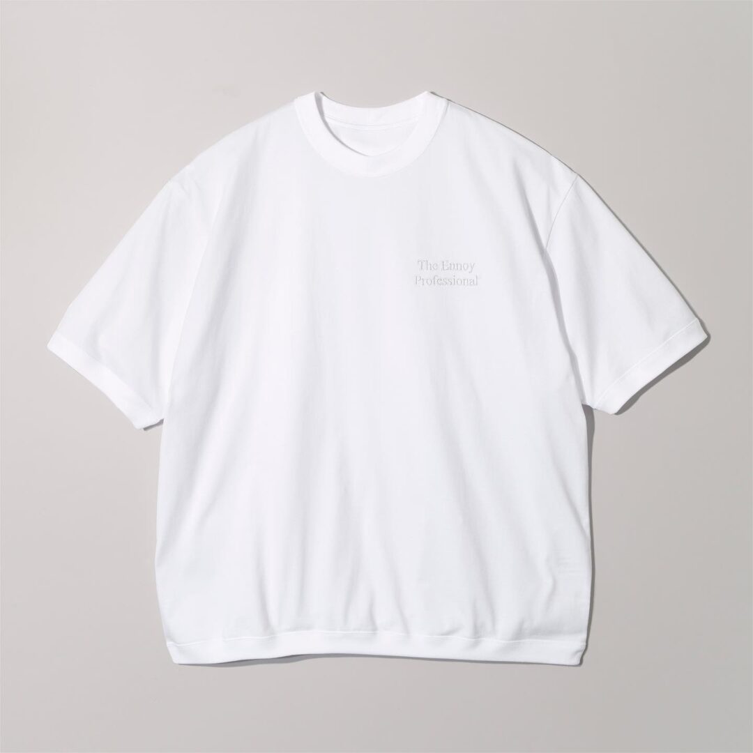 ENNOYから”Short sleeve hem rib tee”が抽選販売 (エンノイ)