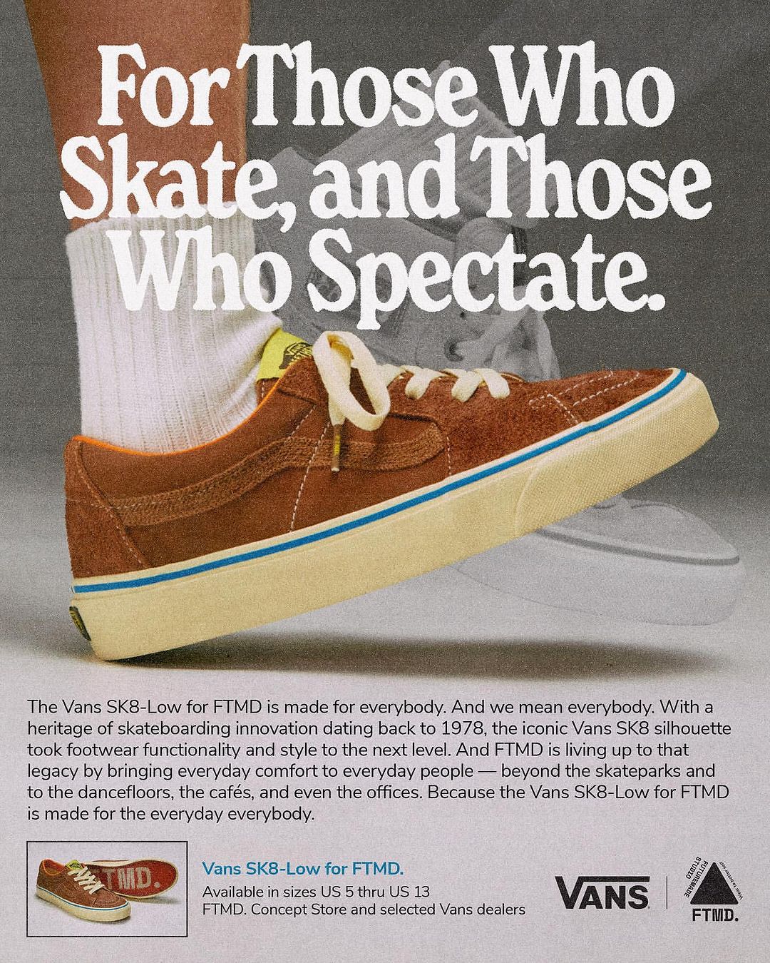 海外 8/10、8/17 発売！VANS x FTMD/FUTUREMADE STUDIO SK8 LOW & HALF CAB “no pigskin” (バンズ フューチャーメイドスタジオ)