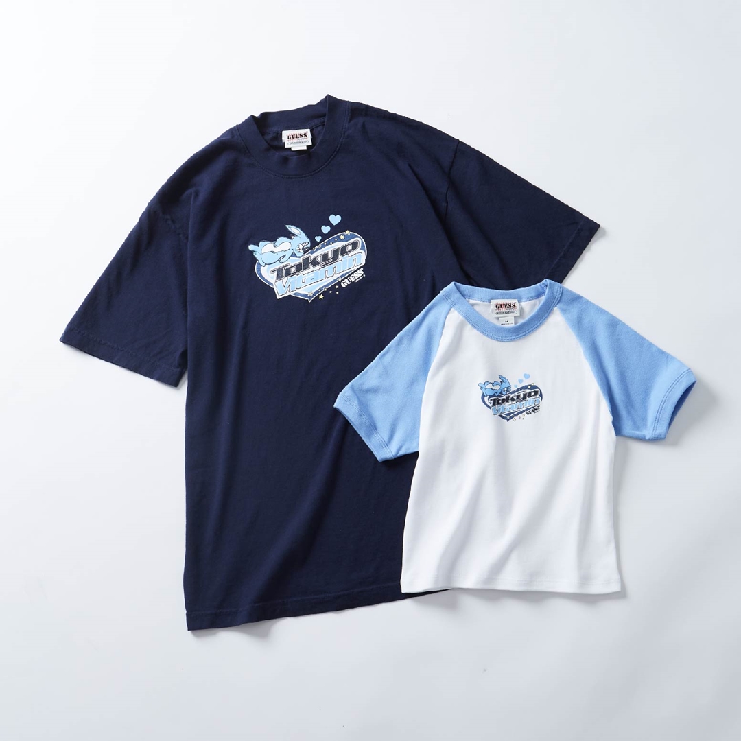 GUESS Originals x tokyovitamin コラボTEE 第2弾が8/25からGUESS原宿ストア限定で発売 (ゲス オリジナルス トウキョウビタミン)