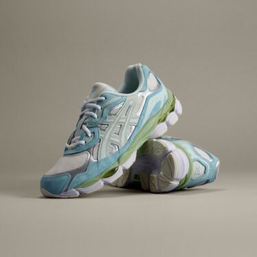 海外発売！ASICS GEL-NYC “CREAM/AQUAMARINE” (アシックス ゲルNYC “クリーム/アクアマリン”) [1201A789.100]