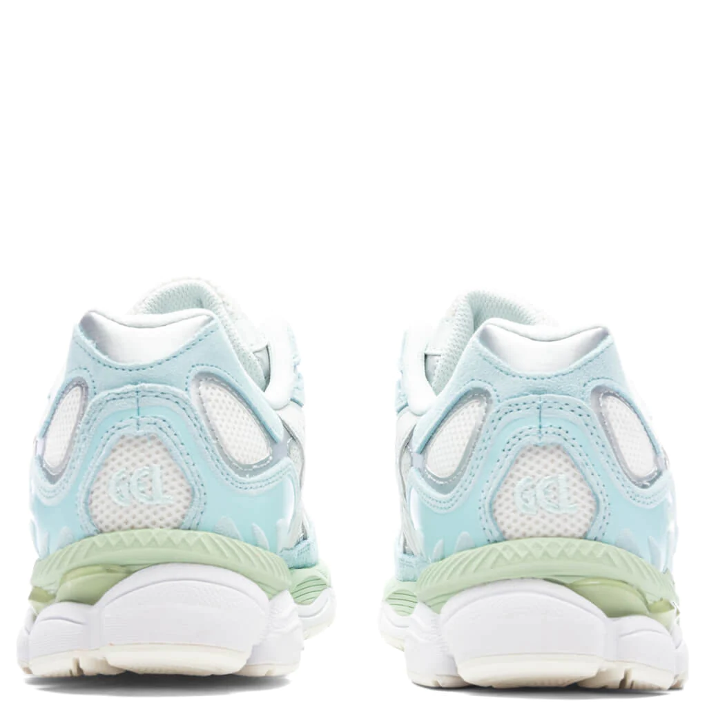 海外発売！ASICS GEL-NYC “CREAM/AQUAMARINE” (アシックス ゲルNYC “クリーム/アクアマリン”) [1201A789.100]