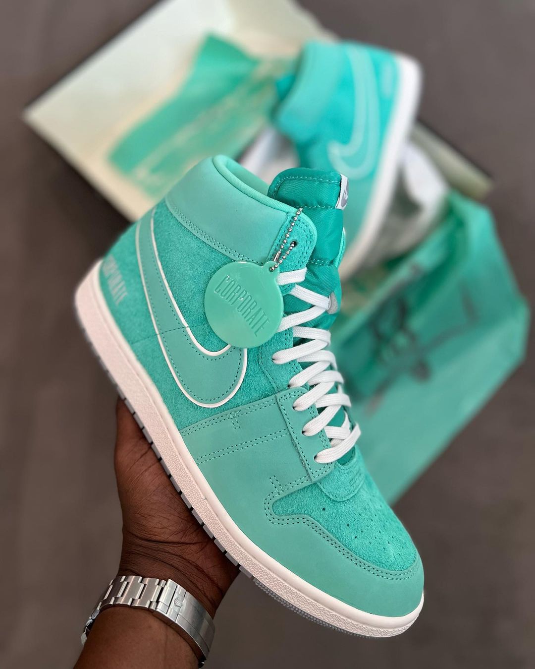 【国内 9/15 発売予定】Corporate Got Em × NIKE AIR SHIP PE SP “Light Menta” (コーポレイト ナイキ エア シップ “ライトメンタ”) [FJ2384-301]
