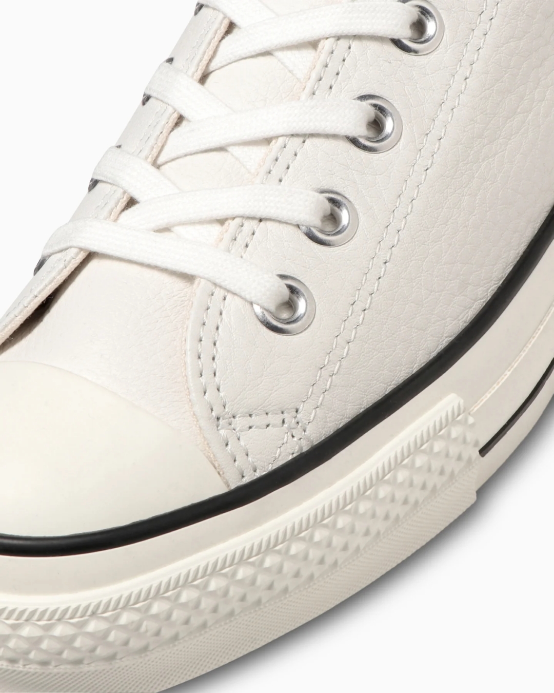 【国内 8/25 発売】CONVERSE LEATHER ALL STAR J OX “White” Made in JAPAN (コンバース レザー オールスター メイドインジャパン “ホワイト”)