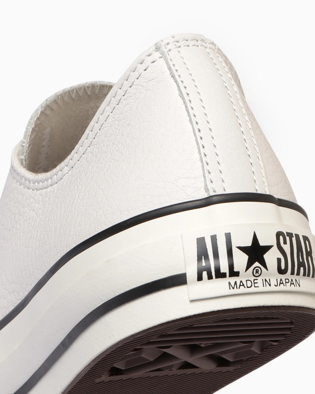 【国内 8/25 発売】CONVERSE LEATHER ALL STAR J OX “White” Made in JAPAN (コンバース レザー オールスター メイドインジャパン “ホワイト”)