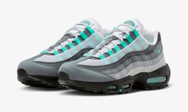 2023年 発売予定！ナイキ エア マックス 95 “グレー/ハイパーターコイズ” (NIKE AIR MAX 95 “Grey/Hyper Turquoise”) [FV4710-100]