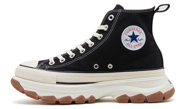 【国内 8/18 発売】ガムカラーのボリュームソールが印象的な新色 CONVERSE ALL STAR (R) TREKWAVE OX/HI (コンバース オールスター トレックウエーブ)