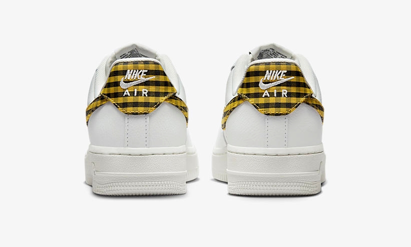 ナイキ エア フォース 1 07 ロー ESS “ギンガムチェック/サミットホワイト/ブロンジーン” (NIKE AIR FORCE 1 07 LOW ESS “Gingham/Summit White/Bronzine”) [DZ2784-102]