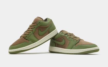 【国内 10/19 発売】ナイキ ウィメンズ エア ジョーダン 1 ロー SE “サテンオリーブ” (NIKE WMNS AIR JORDAN 1 LOW SE “Satin Olive”) [FB9893-300]