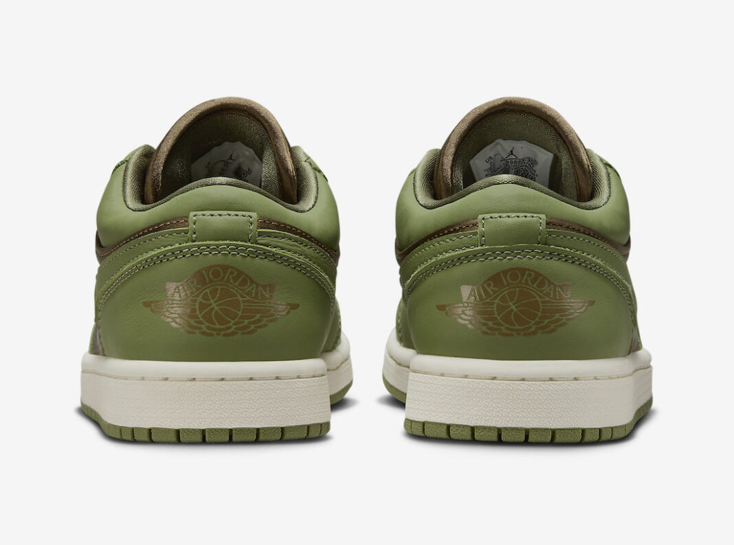 【国内 10/19 発売】ナイキ ウィメンズ エア ジョーダン 1 ロー SE “サテンオリーブ” (NIKE WMNS AIR JORDAN 1 LOW SE “Satin Olive”) [FB9893-300]