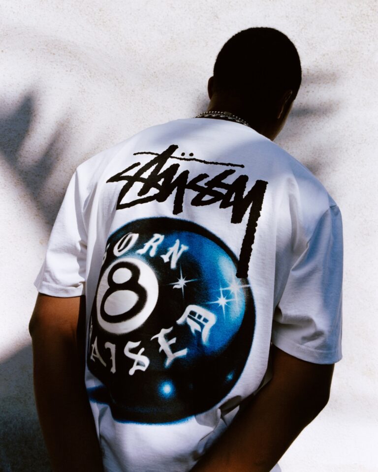 STÜSSY \u0026 BORN X RAISED LOGO TEE