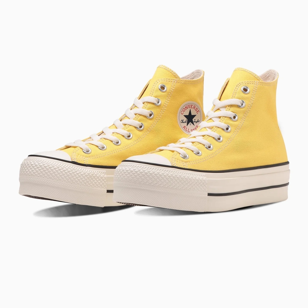 【国内 8/15 発売予定】50mmアップのボリューミーなソールを装備した CONVERSE ALL STAR (R) LIFTED OX/HI (コンバース オールスター リフテッド)