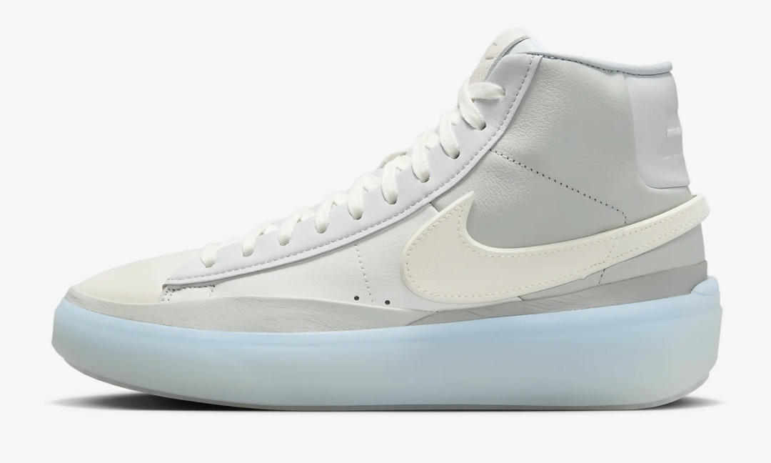 海外発売！ナイキ ブレーザー ファントム ミッド “ライトシルバー/サミットホワイト” (NIKE BLAZER PHANTOM MID “Light Silver/Summit White”) [DX5800-001]