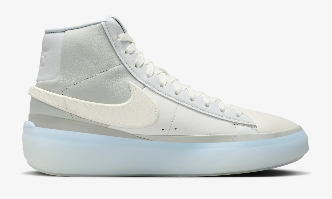 海外発売！ナイキ ブレーザー ファントム ミッド “ライトシルバー/サミットホワイト” (NIKE BLAZER PHANTOM MID “Light Silver/Summit White”) [DX5800-001]