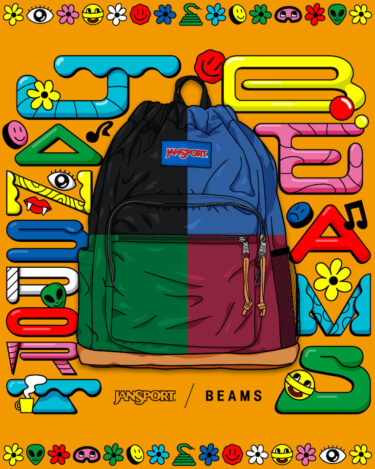 【先行予約受付】9/2 発売！JANSPORT × BEAMS 別注 第3弾 “JanSport Pack and Go” (ジャンスポーツ ビームス)