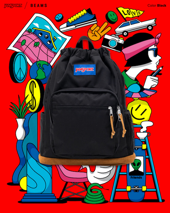 【先行予約受付】9/2 発売！JANSPORT × BEAMS 別注 第3弾 “JanSport Pack and Go” (ジャンスポーツ ビームス)