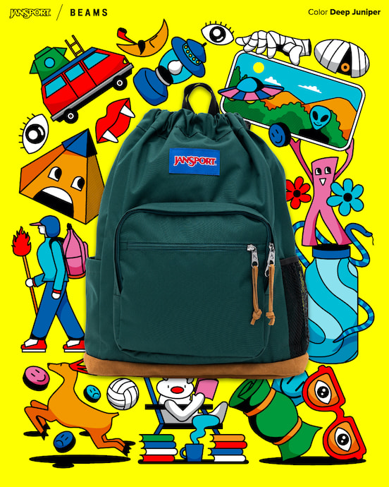 【先行予約受付】9/2 発売！JANSPORT × BEAMS 別注 第3弾 “JanSport Pack and Go” (ジャンスポーツ ビームス)