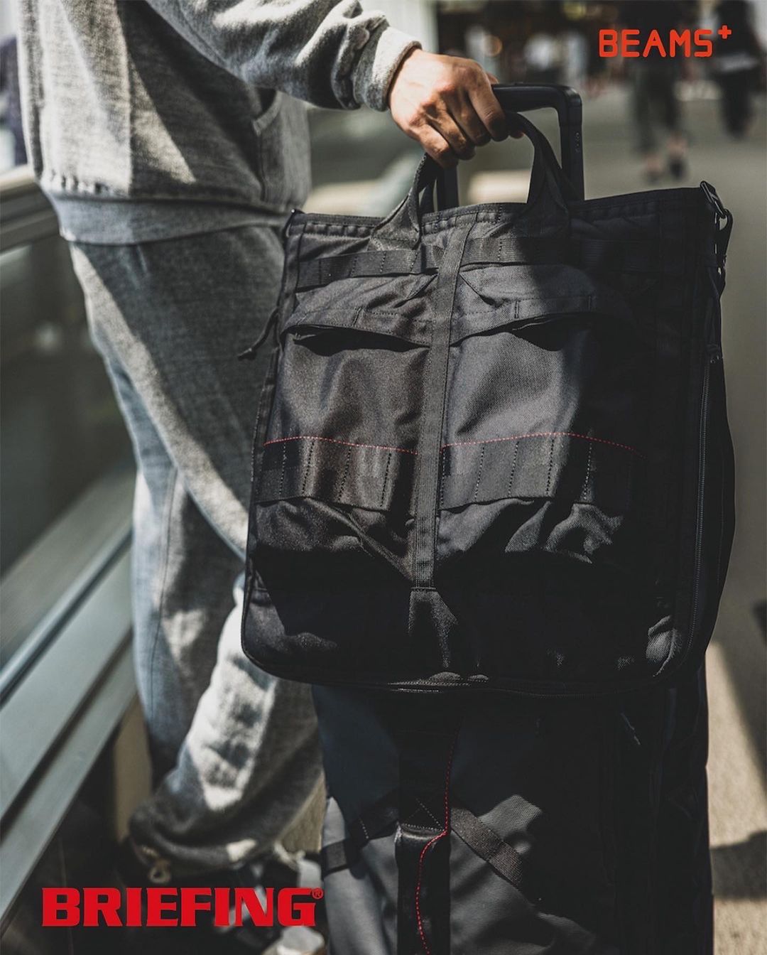 BRIEFING × BEAMS PLUS “COCKPIT BAG”が8/11 発売 (ブリーフィング ビームス プラス)