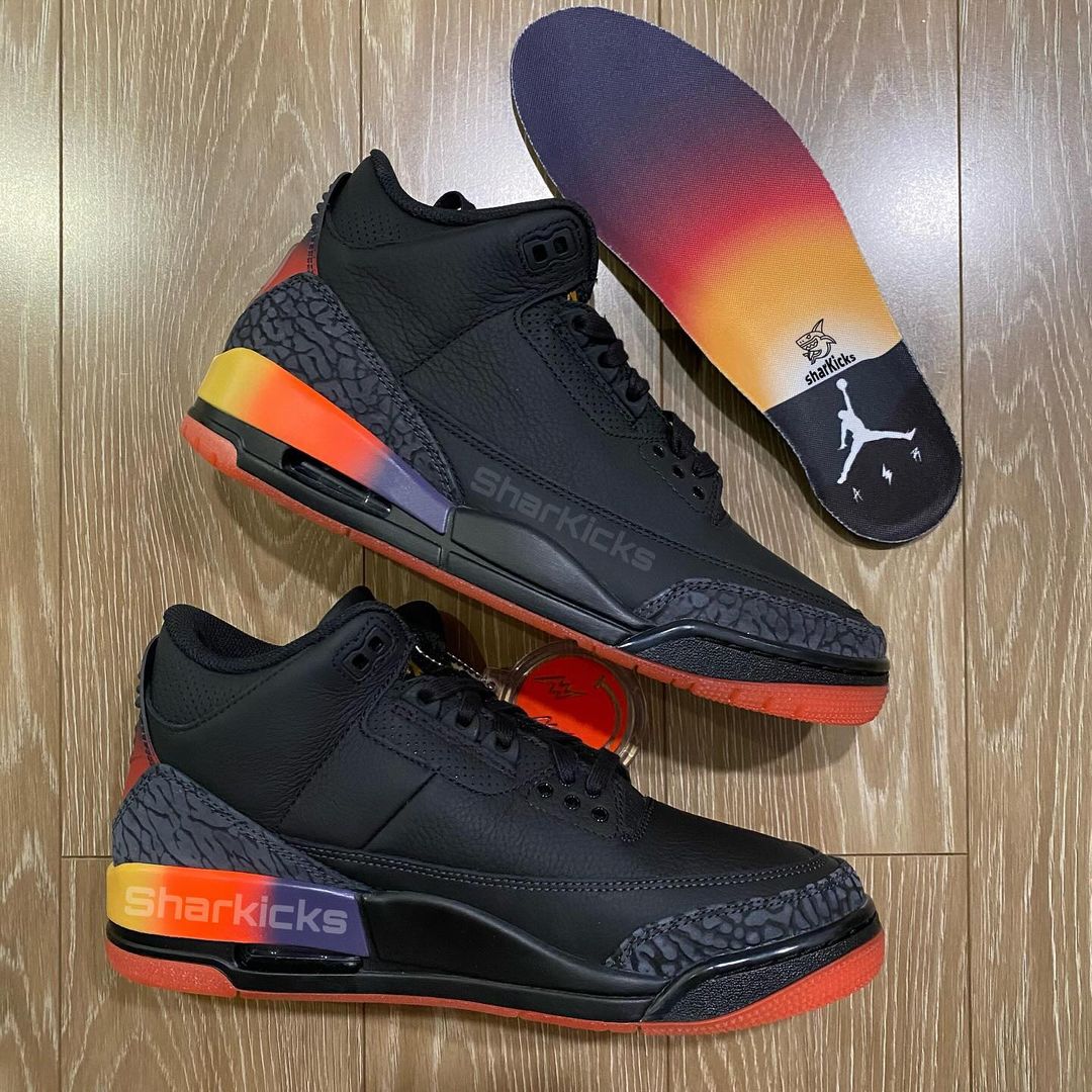 【2024年 5/22 発売】J Balvin x NIKE AIR JORDAN 3 RETRO SP “Rio/Black” (J.バルヴィン ナイキ エア ジョーダン 3 レトロ “リオ/ブラック”) [FN0344-001]