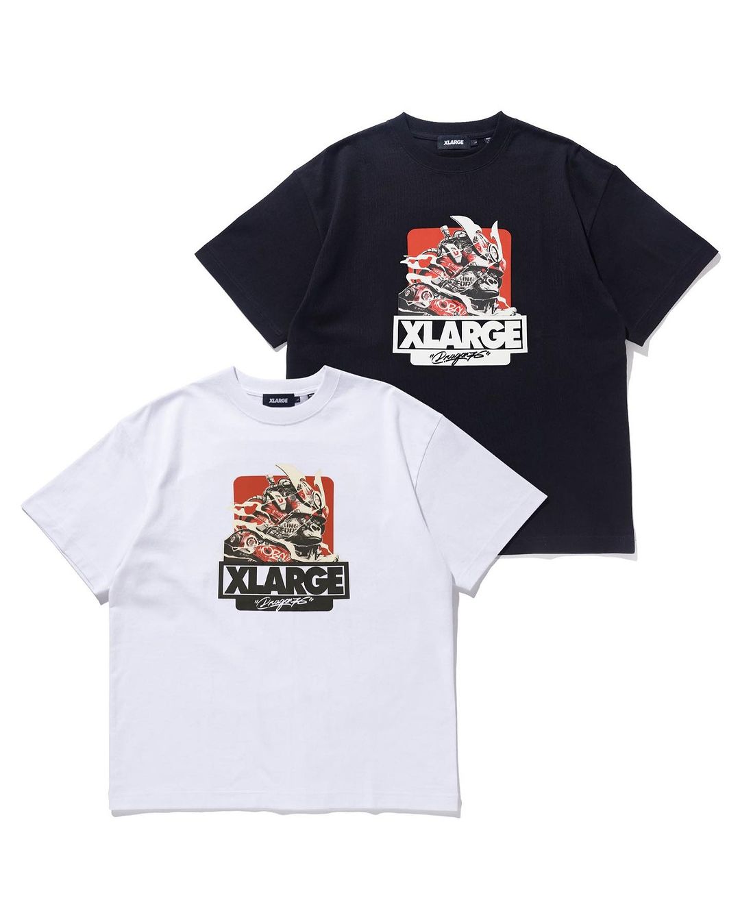 ニューヨークのミューラルアーティスト「DRAGON76」× XLARGE 2023 コラボが9/6、9/7 発売 (エクストララージ ドラゴンナナロク)