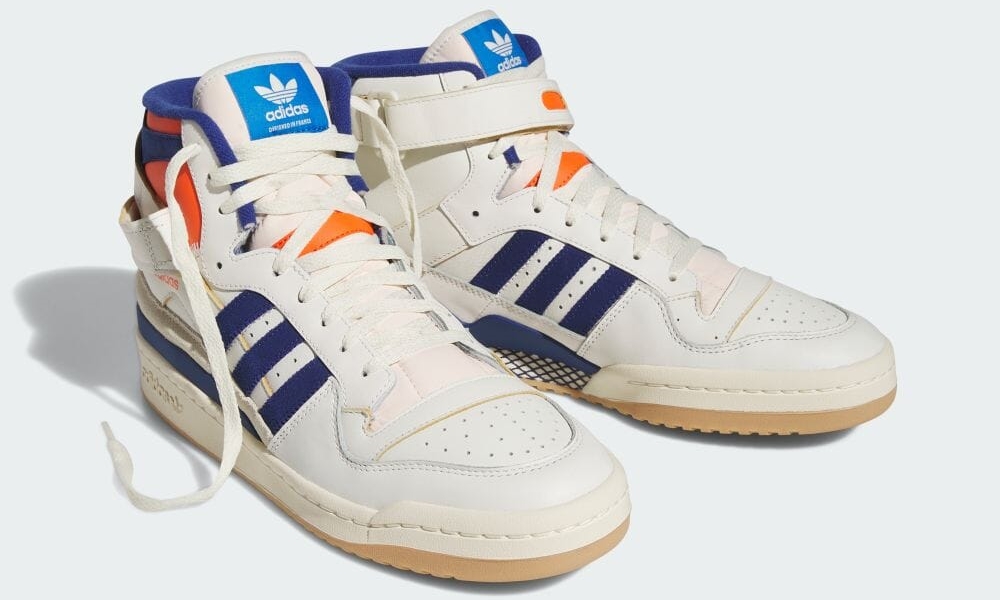 【国内 8/10 発売】adidas Originals FORUM 84 HIGH “White/Blue/Orange” (アディダス オリジナルス フォーラム 84 ハイ “クラウドホワイト/ビクトリーブルー/チームオレンジ”) [IE7199]