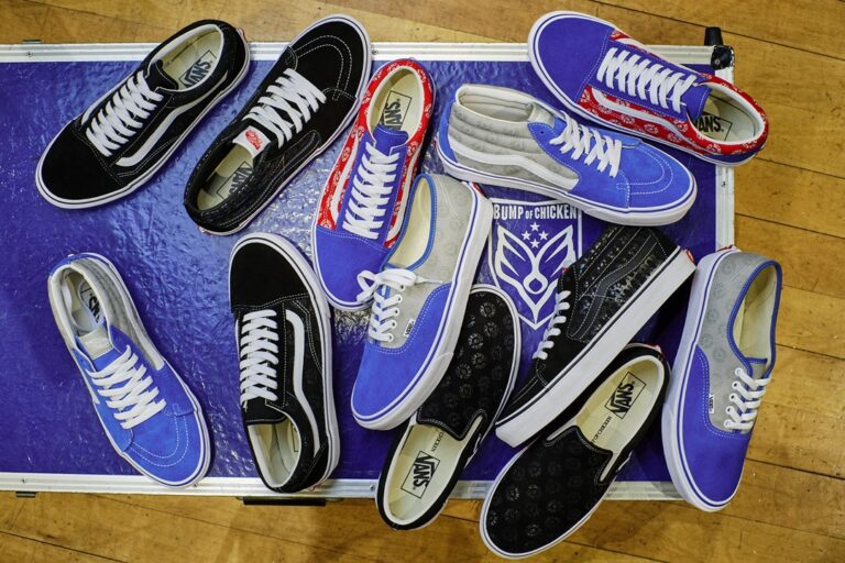 BUMP OF CHICKEN × VANS スケートミッド 黒