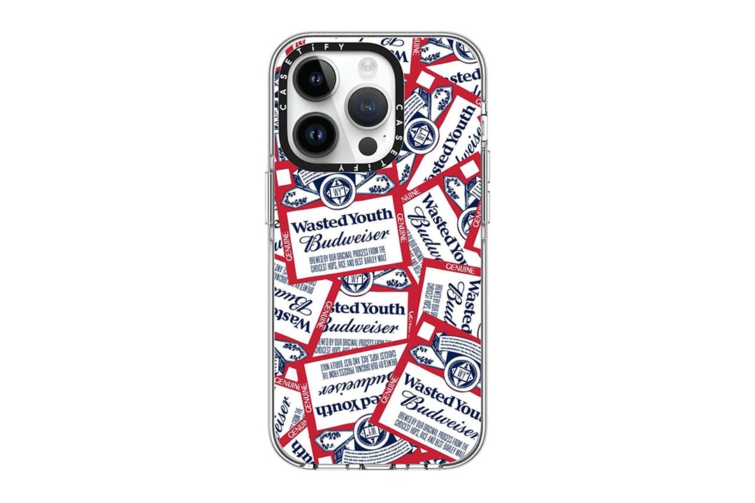 Wasted Youth x Budweiser x CASETiFY トリプルコラボ スマホケースが8/30 13:00~オンライン限定販売 (ウェイステッド ユース バドワイザー ケースティファイ iPhone アイフォン)