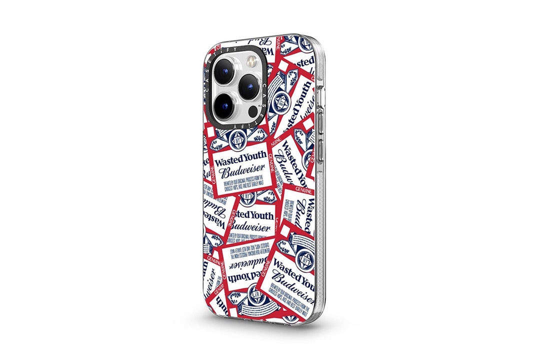 Wasted Youth x Budweiser x CASETiFY トリプルコラボ スマホケースが8/30 13:00~オンライン限定販売 (ウェイステッド ユース バドワイザー ケースティファイ iPhone アイフォン)