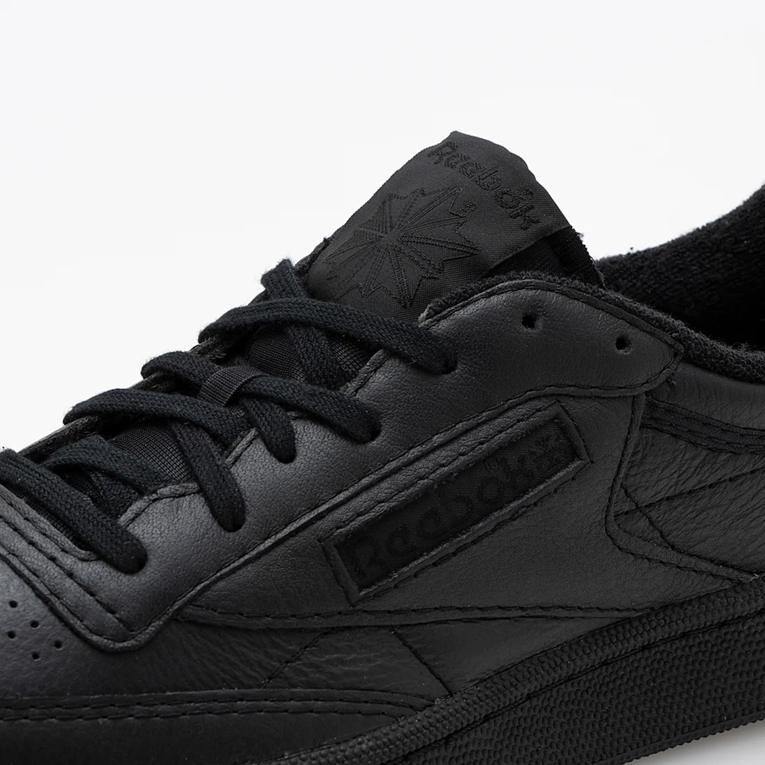 リーボック × ジャーナルスタンダード クラブシー 85 ヴィンテージ “ブラック/ホワイト” (REEBOK JOURNAL STANDARD CLUB C 85 VINTAGE “Black/White”) [ID0067]