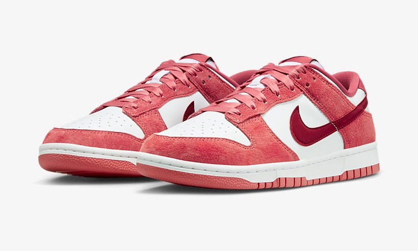 【国内 1/25 発売】ナイキ ダンク ロー “バレンタイン パック 2024/ホワイト/アドビ” (NIKE DUNK LOW “Valentine Day 2024/White/Adobe”) [FQ7056-100]