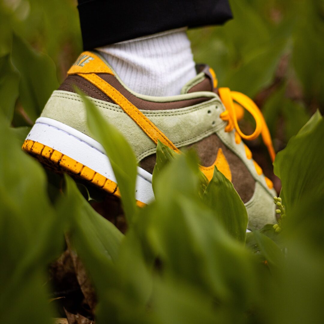 【2024年 2/13 リストック】ナイキ ダンク ロー SE “ダスティオリーブ/プロゴールド” (NIKE DUNK LOW SE “Dusty Olive/Pro Gold”) [DH5360-300]