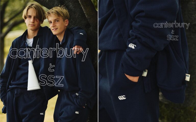 SSZ〉とラグビー日本代表のオフィシャルパートナーの〈canterbury〉が 「canterbury と SSZ SCRUM  Collection」を発表！｜BEAMS