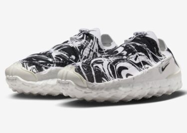 【国内 9/20 発売】ナイキ ISPA マインドボディ “墨流し/ホワイト/ブラック” (NIKE ISPA MINDBODY “Suminagashi Print/White/Black”) [DH7546-101]