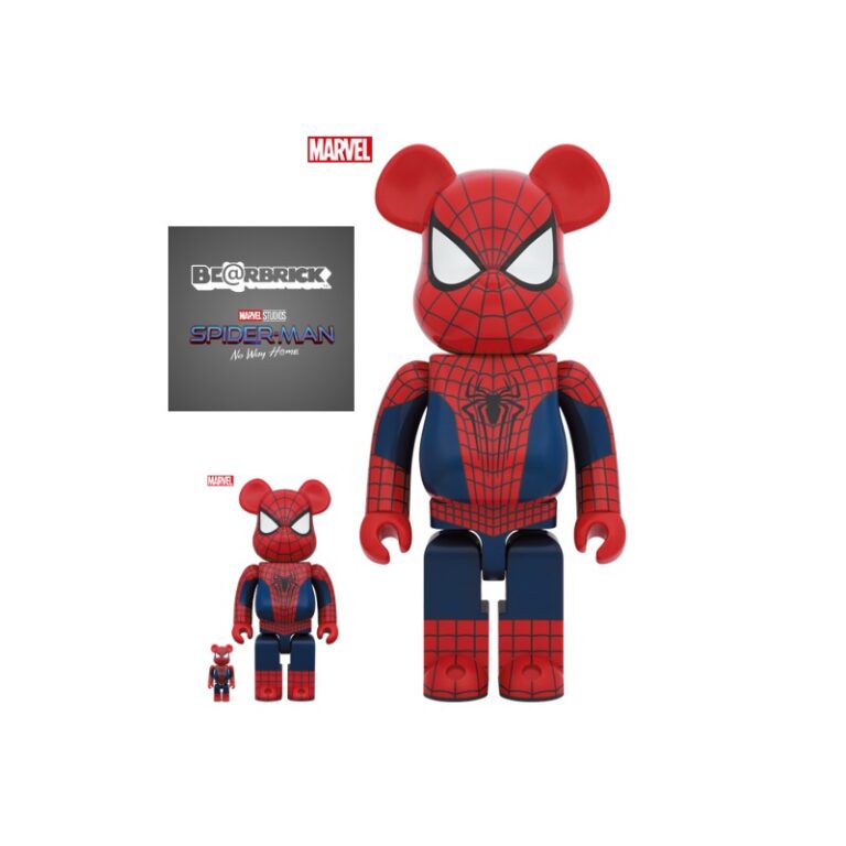 国内 10/7 発売予定】BE@RBRICK THE AMAZING SPIDER-MAN 100% & 400 ...