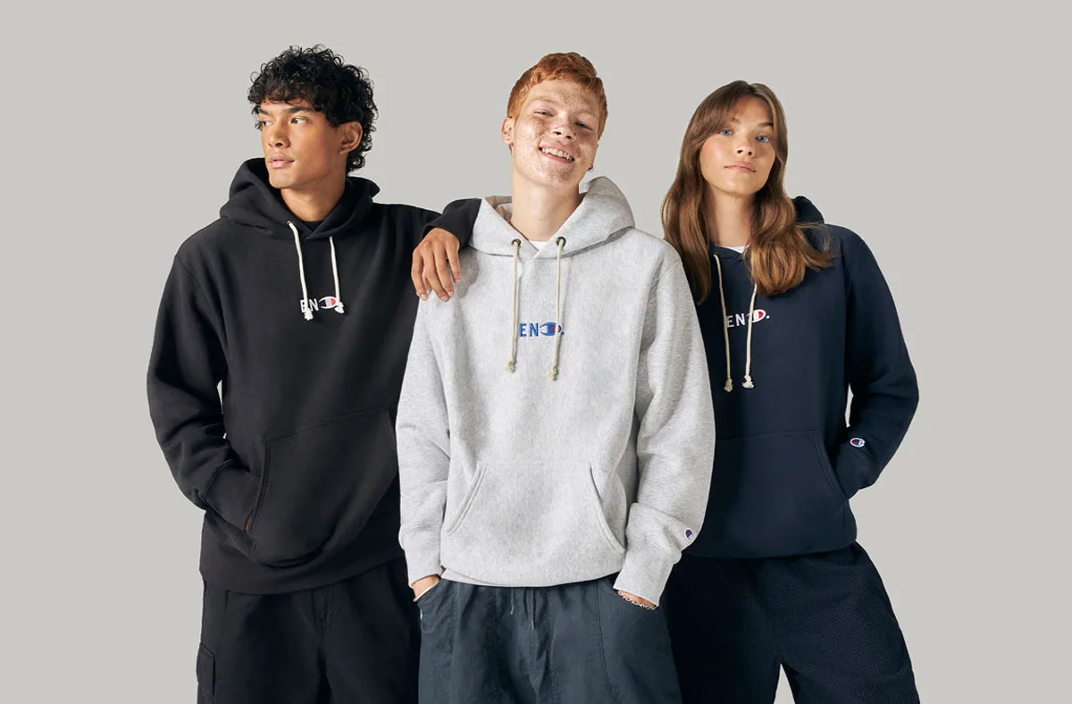 END × Champion REVERSE WEAVE COLLECTIONが海外 9/29 発売 (エンド チャンピオン リバースウィーブ)