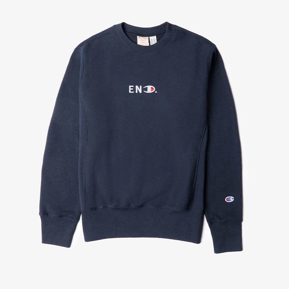 END × Champion REVERSE WEAVE COLLECTIONが海外 9/29 発売 (エンド チャンピオン リバースウィーブ)