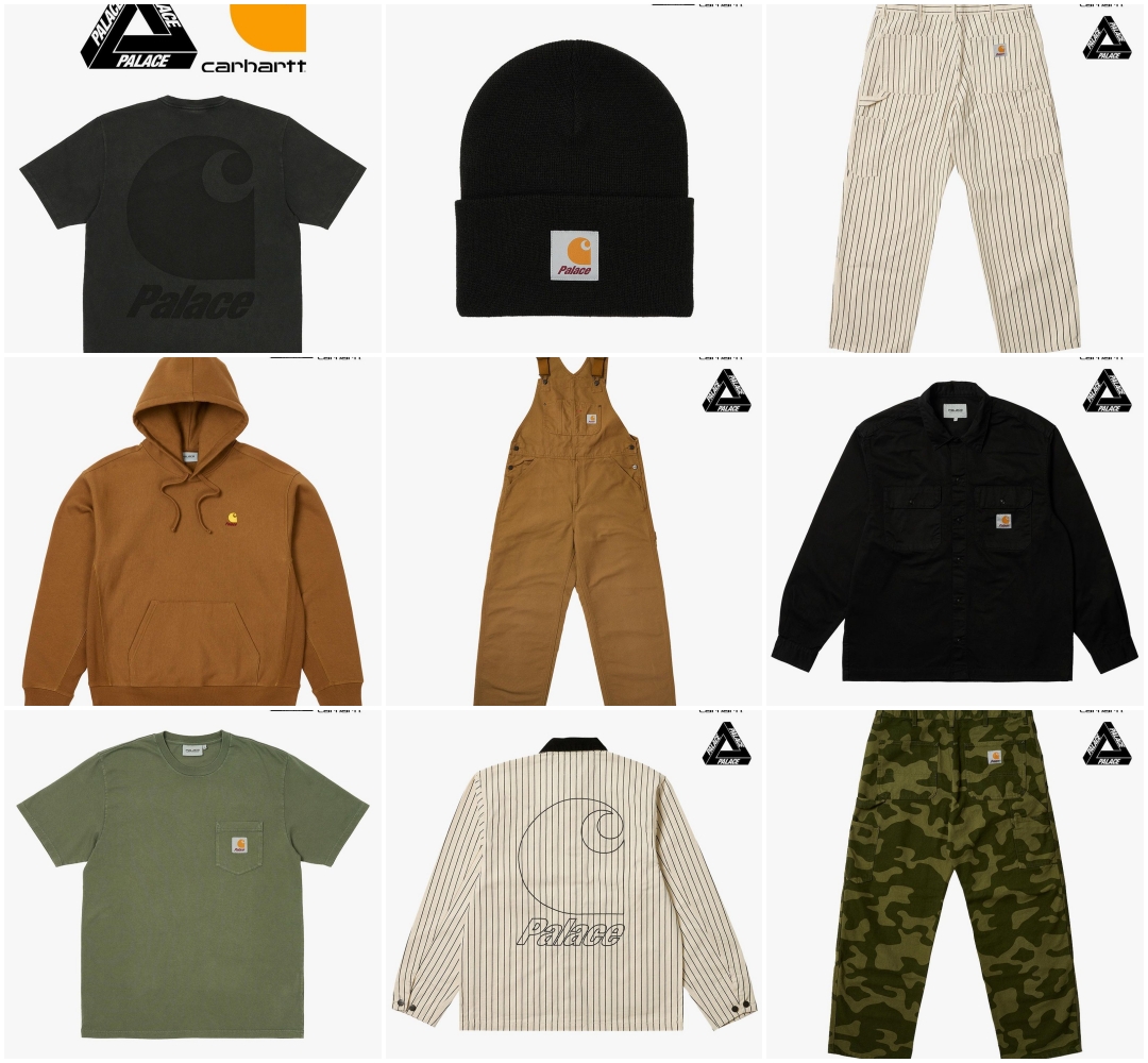 Palace Skateboards x Carhartt 2023年 コラボレーションが9/16 発売予定 (パレス スケートボード カーハート)