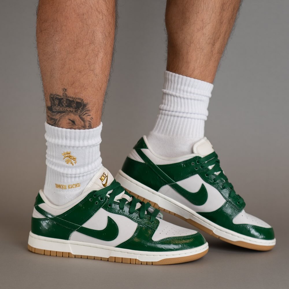 【国内 12/21 順次発売】ナイキ ウィメンズ ダンク ロー “グリーンオーストリッチ” (NIKE WMNS DUNK LOW “Green Ostrich”) [FJ2260-002]