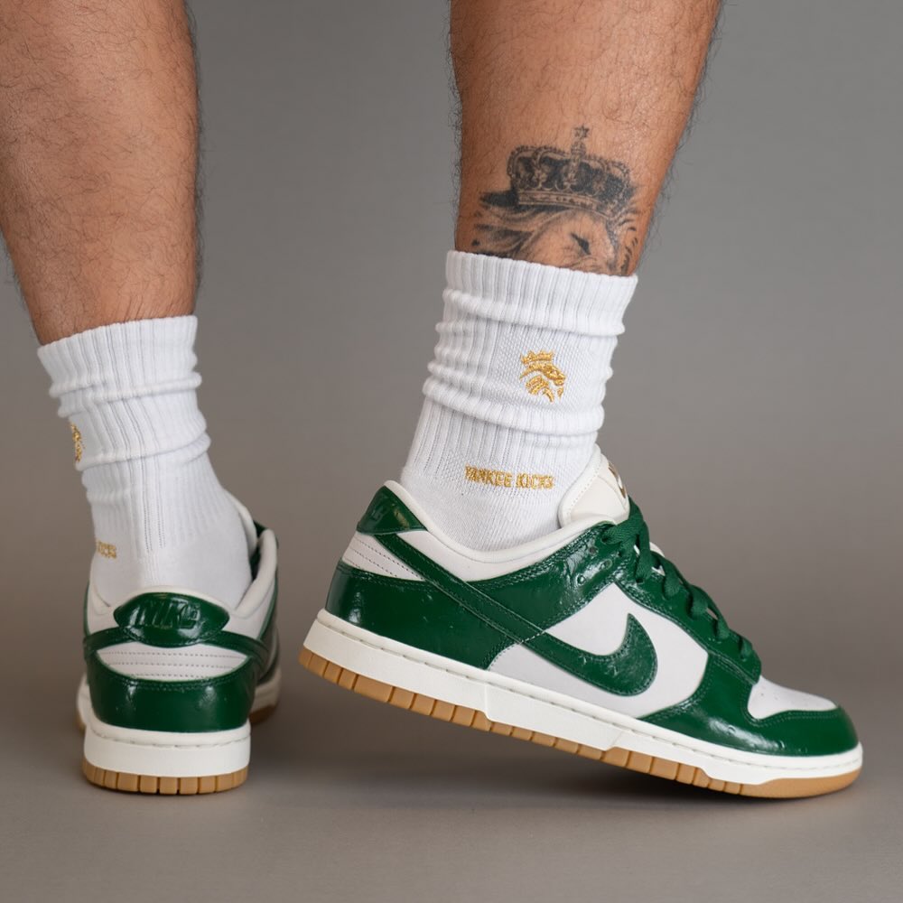 【国内 12/21 順次発売】ナイキ ウィメンズ ダンク ロー “グリーンオーストリッチ” (NIKE WMNS DUNK LOW “Green Ostrich”) [FJ2260-002]