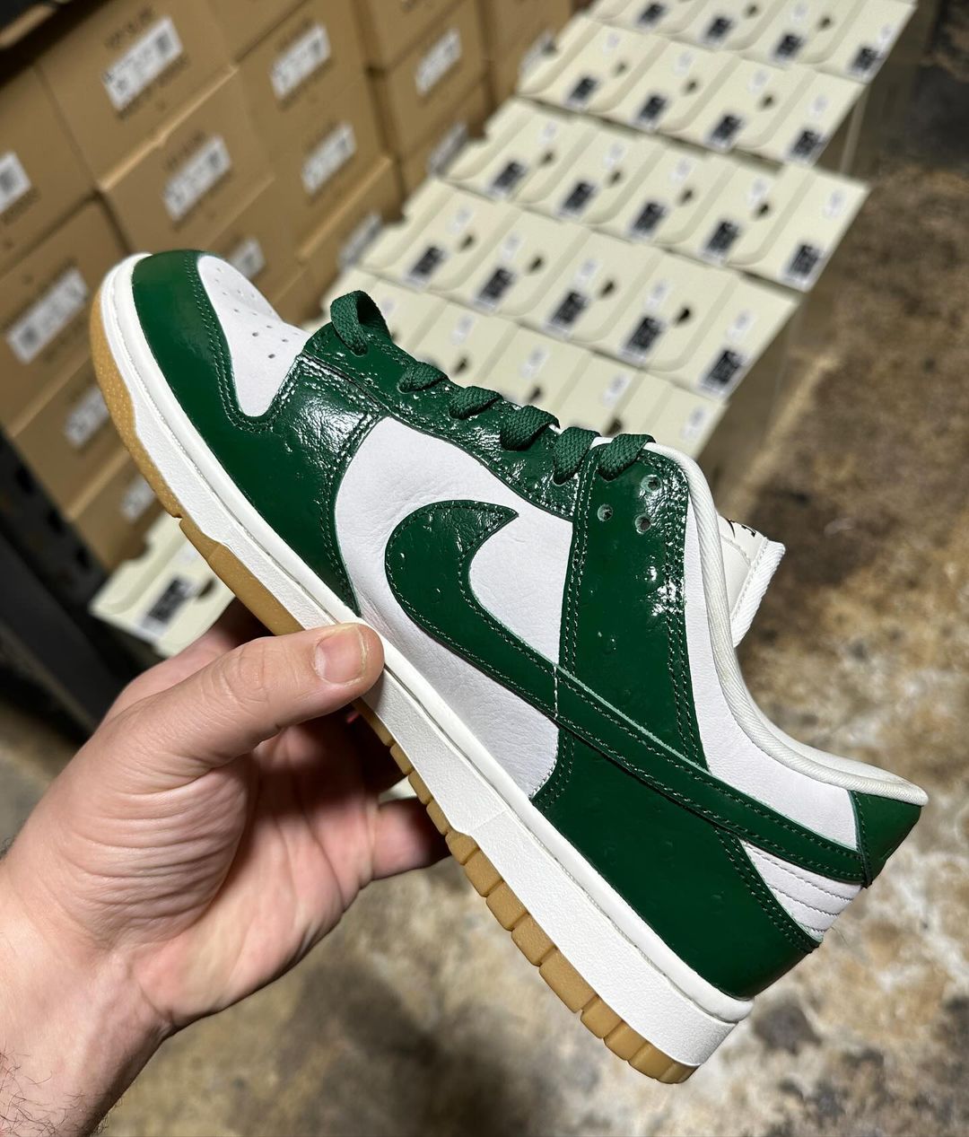 【国内 12/21 順次発売】ナイキ ウィメンズ ダンク ロー “グリーンオーストリッチ” (NIKE WMNS DUNK LOW “Green Ostrich”) [FJ2260-002]