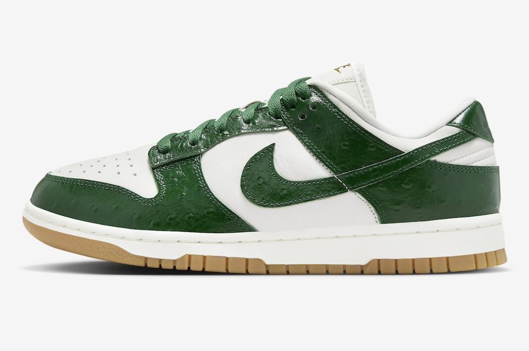 【国内 12/21 順次発売】ナイキ ウィメンズ ダンク ロー “グリーンオーストリッチ” (NIKE WMNS DUNK LOW “Green Ostrich”) [FJ2260-002]