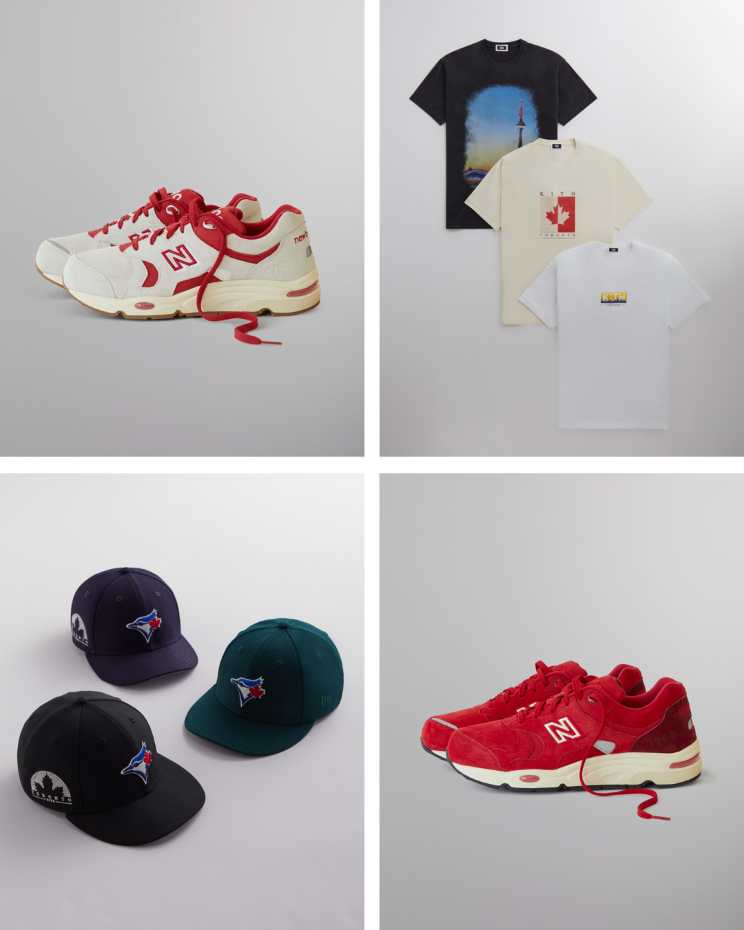 【国内 9/25 発売予定】KITH × New Balance M1700 KM “Canada Pack/White/Red” (キス ニューバランス)