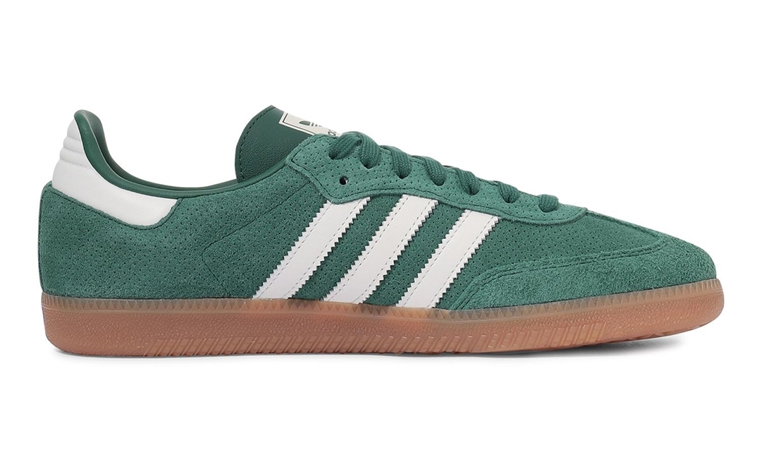 アディダス オリジナルス サンバ OG “カレッジグリーン/コアホワイト/ガム” (adidas Originals SAMBA OG “Orange Rush/White/Gum”) [HP7902]