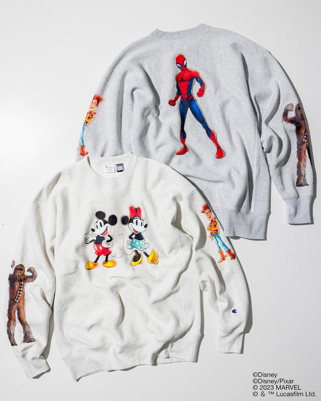 デイズニー創立100周年を記念したChampion × BEAMS「Disney 100 Collection」が9/30 発売 (チャンピオン ビームス)