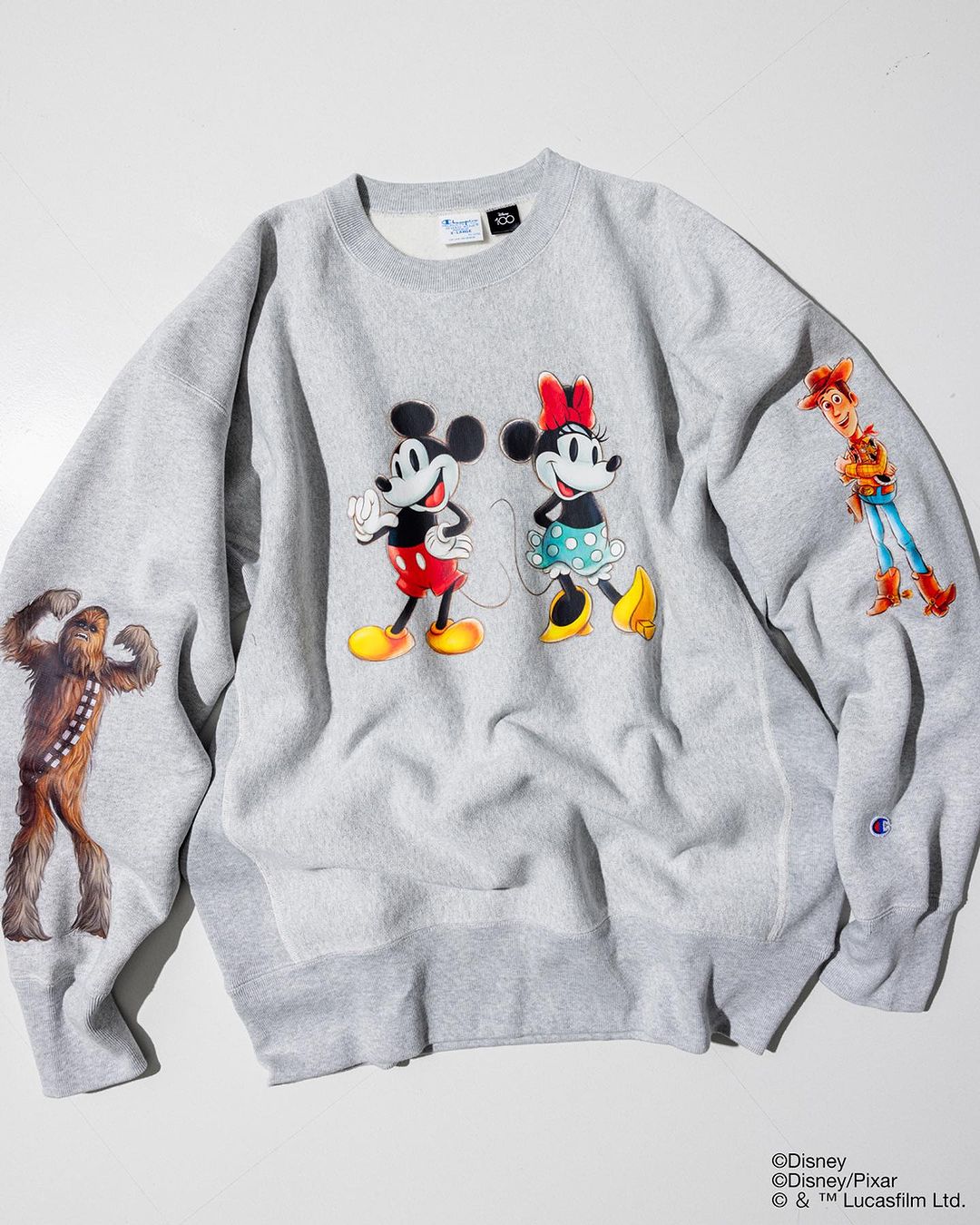 デイズニー創立100周年を記念したChampion × BEAMS「Disney 100 Collection」が9/30 発売 (チャンピオン ビームス)