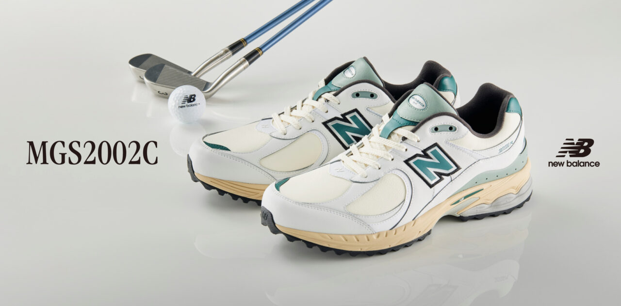 ニューバランス「MR2002」からインスパイアされたゴルフシューズ「2002 v1 SL」新色が9/23 発売 (New Balance Golf)