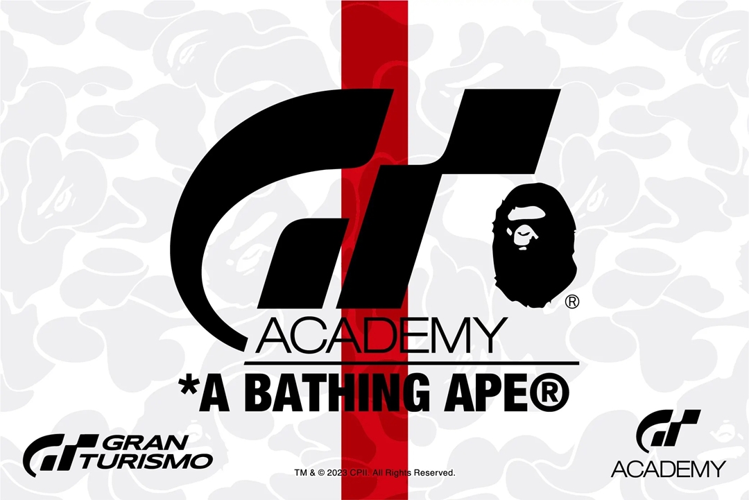 A BATHING APE × 映画「Gran Turismo」コラボが9/16 発売 (ア ...