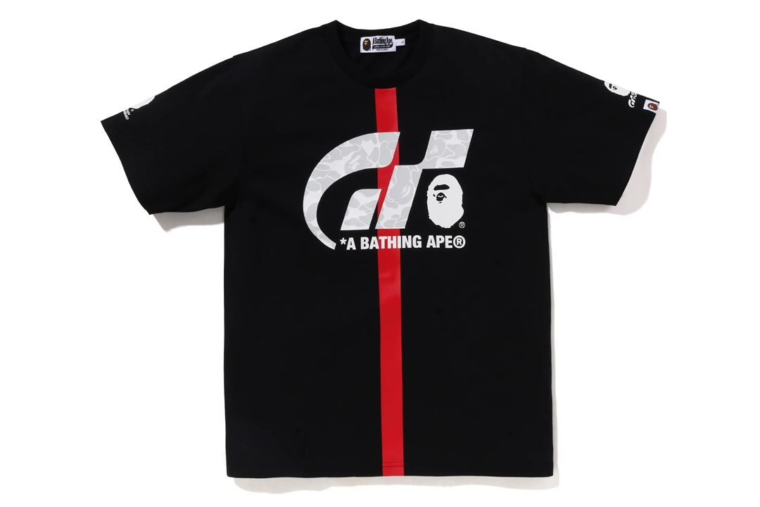 A BATHING APE × 映画「Gran Turismo」コラボが9/16 発売 (ア ベイシング エイプ グランツーリスモ)