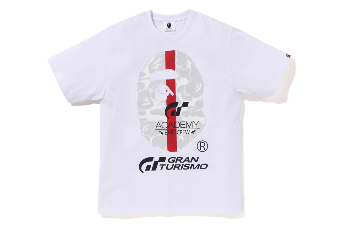 A BATHING APE × 映画「Gran Turismo」コラボが9/16 発売 (ア ベイシング エイプ グランツーリスモ)