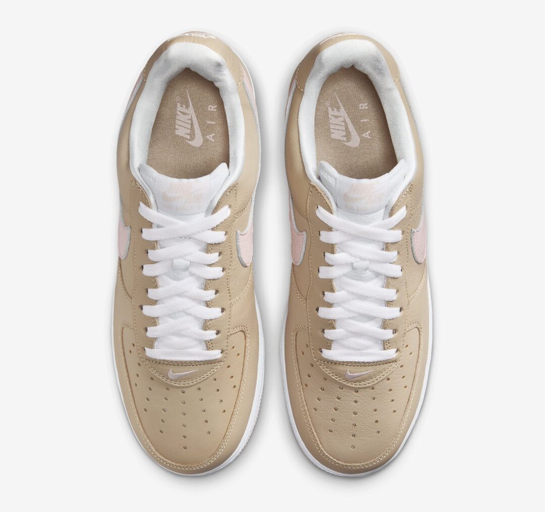 【2024年 6/1 復刻予定】ナイキ エア フォース 1 ロー “リネン” (NIKE AIR FORCE 1 LOW “Linen”) [845053-201]